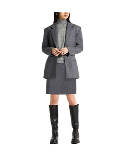 Max Mara Gray Mini Skirts
