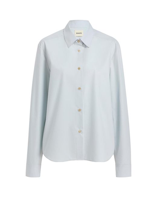 Khaite Blue Argo Top