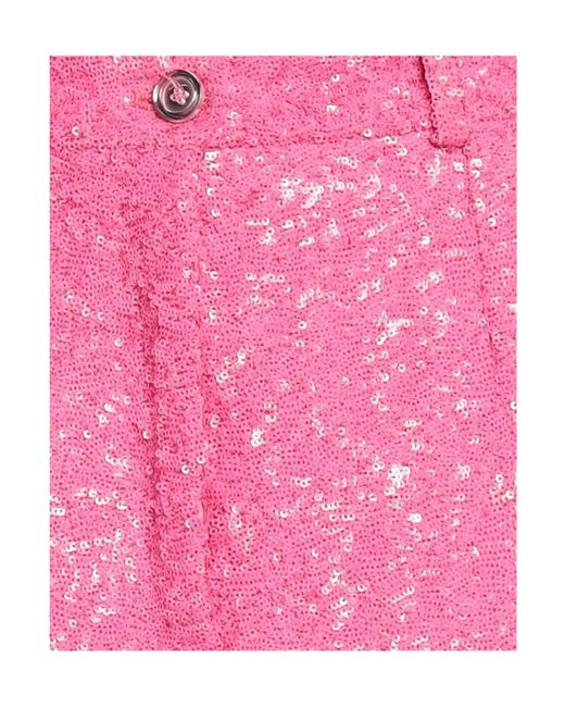 Dolce & Gabbana Pink Casual Trouser