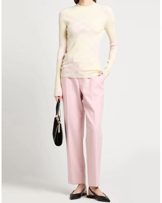 Burberry Natural Striped Sweater