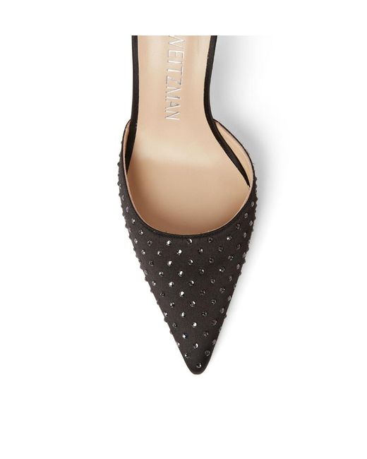 Stuart Weitzman Metallic Wrapped High Heels