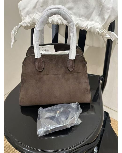 The Row Brown Soft Margaux 10 Bag