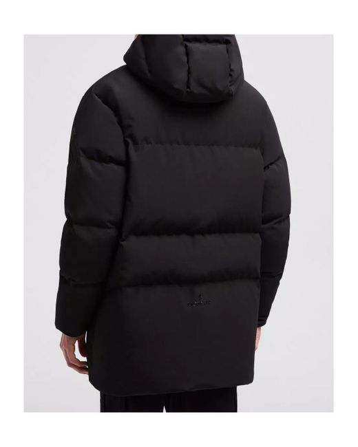 Moncler Black Valmaron Zip-Up Jacket for men