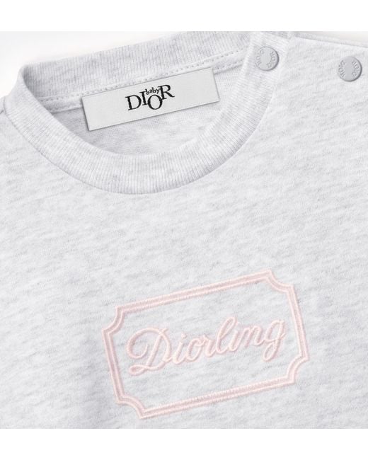 Dior White Baby T-Shirt