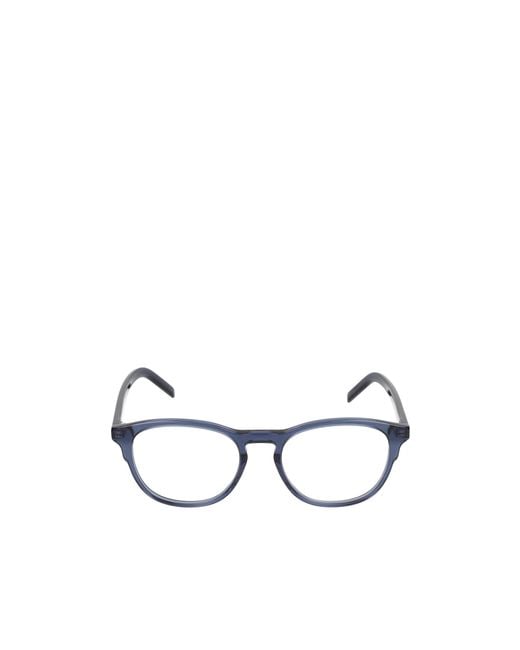 Givenchy White Eyewear Round Frame Glasses for men