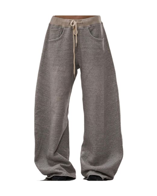 R13 Gray Pleated Sweatpants