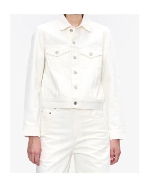A.P.C. White Dion Jacket