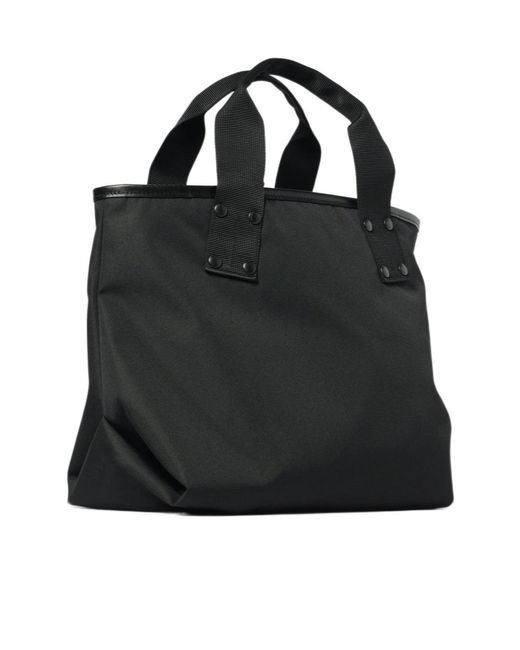 Sacai Black Pocket Medium Tote Bag for men