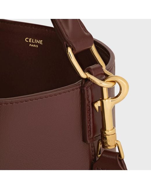 Céline Brown Medium Bucket Louise