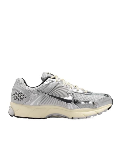 Nike White Zoom Vomero 5 Running Sneakers for men