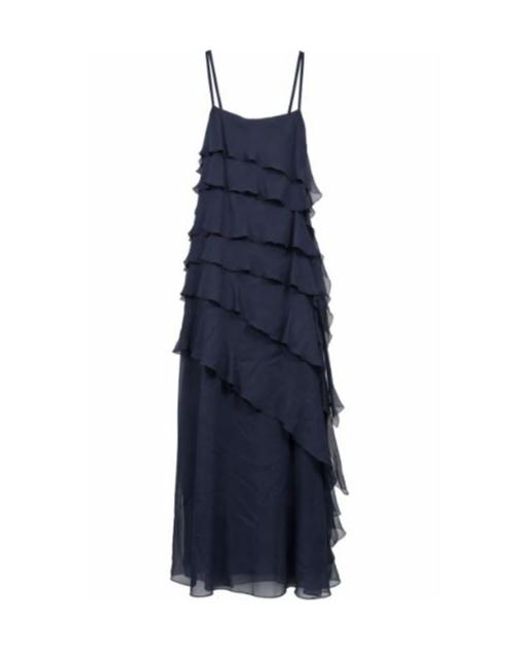 Antonelli Blue Sleeveless Dress