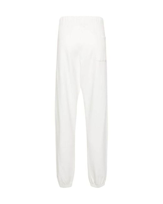 Autry White Logo Patch Tapered Leg Track Pants for men