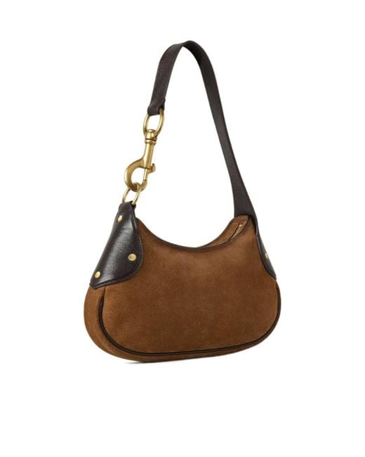 Mulberry Brown Small Hackney Shoulder Bag