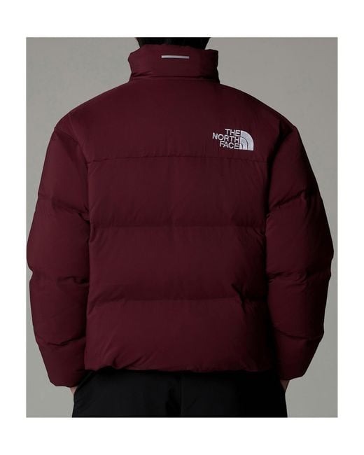 The North Face Red Rmst Nuptse Zipped Down Jacket for men