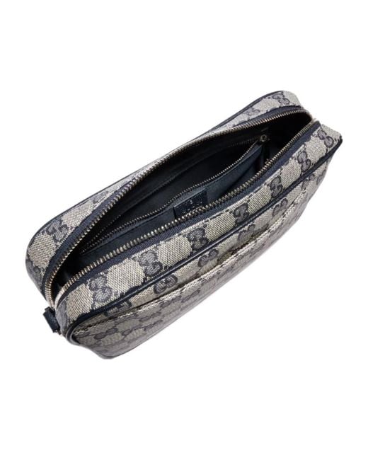 Gucci Gray Essence Classic Small Crossbody Bag for men