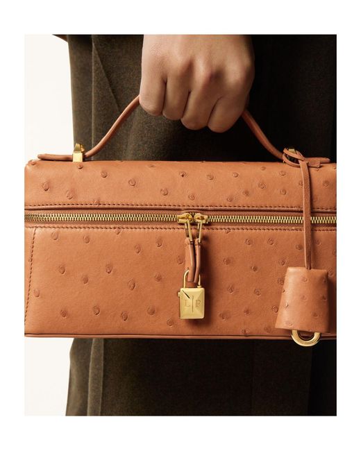 Loro Piana Brown Extra Bag L23 Shoulder Bag