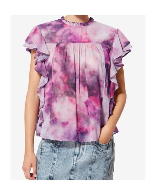 Isabel Marant Pink Dalyane Top