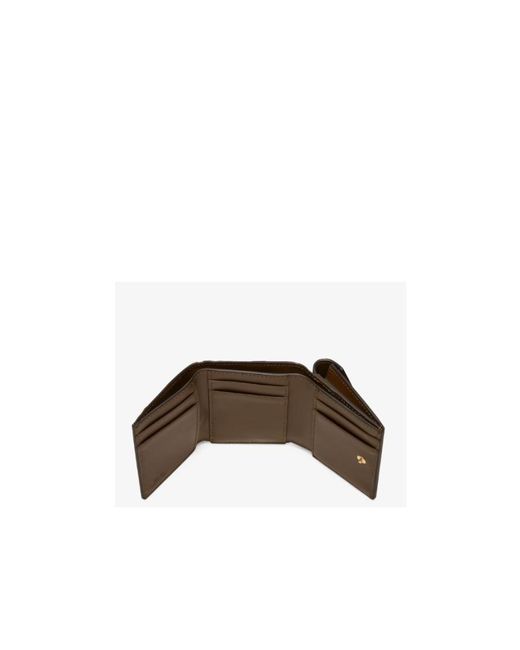 Fendi Multicolor Ff Monogrammed Tri-Fold Wallet