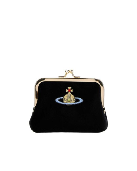 Vivienne Westwood Black Frame Coin Purse