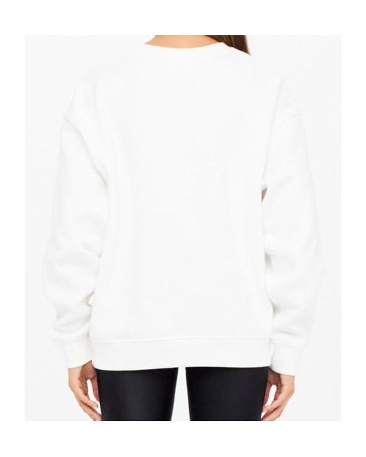 The Upside White Crew Neck Sweater