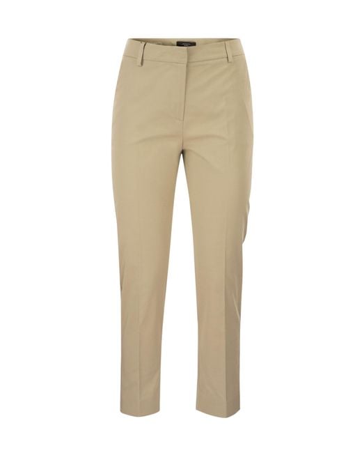 Weekend by Maxmara Natural Wkdcecco Cropped Slim Pants
