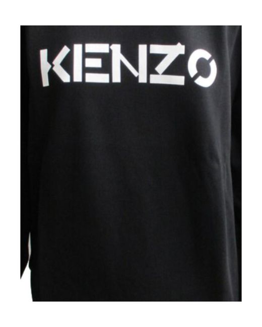 KENZO Black Logo Printed Sweatshirt