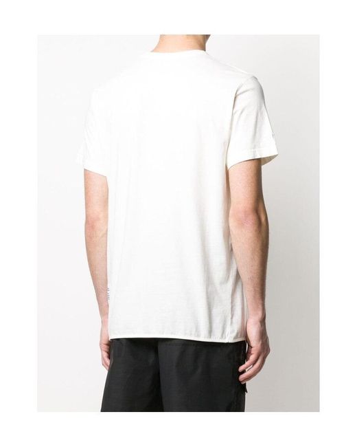 Heron Preston White Logo Embossed T-Shirt for men
