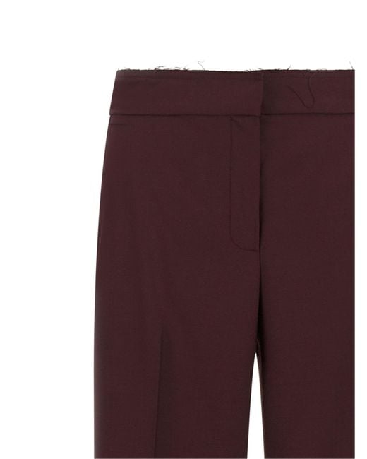 Gianluca Capannolo Purple Laura Pants