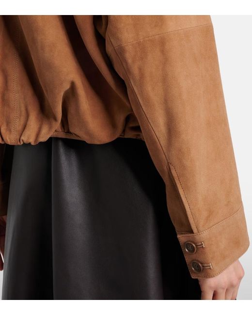 Jonathan Simkhai Brown Marley Suede Jacket
