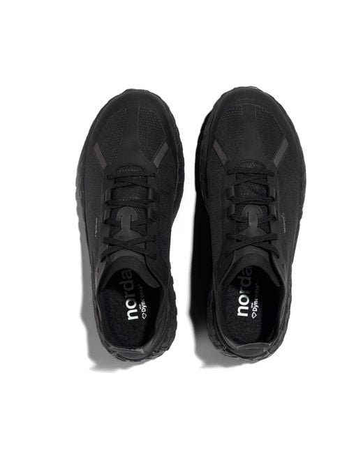 Norda Black Seamless Trail Running Shoes