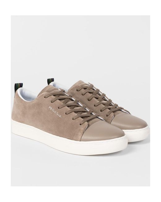 Paul Smith Brown Lee Suede Sneakers for men