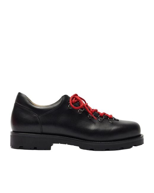 Scarosso Black Eddy Lace-Up Boots for men