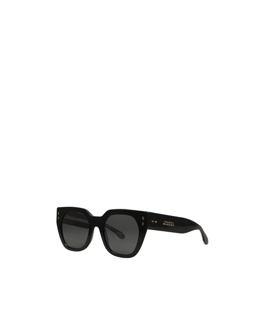 Isabel Marant Black Solid Colour Sunglasses