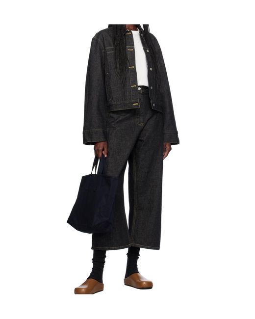 Studio Nicholson Black Organic Cotton Jacket