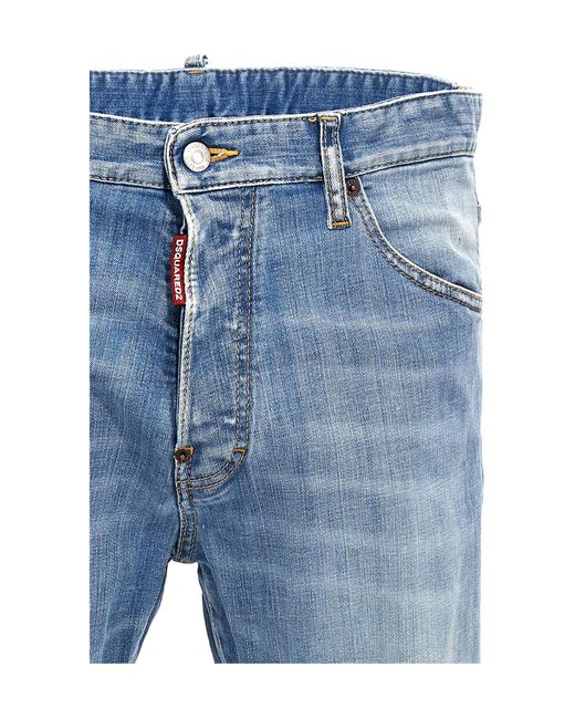 DSquared² Blue Cool Guy Skinny Jeans for men