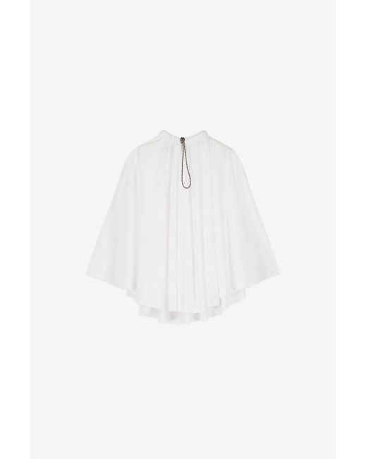 Coperni White Circle Top