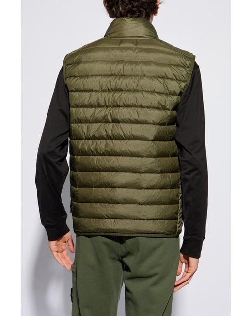 Stone Island Green Vests for men