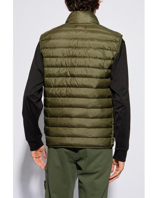 Stone Island Green Vests for men