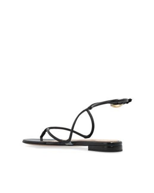 Gianvito Rossi Multicolor Mamba Thong Strap Sandals