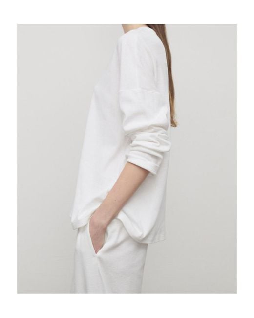 The Row White Floris T-Shirt