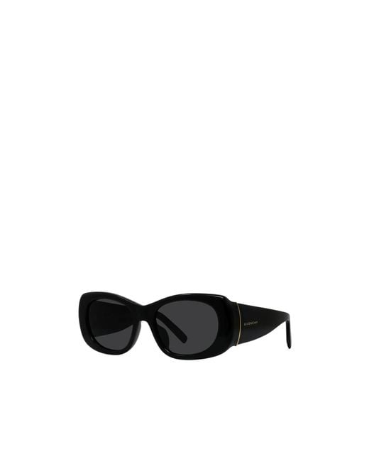 Givenchy Black Eyewear Rectangular-Frame Sunglasses