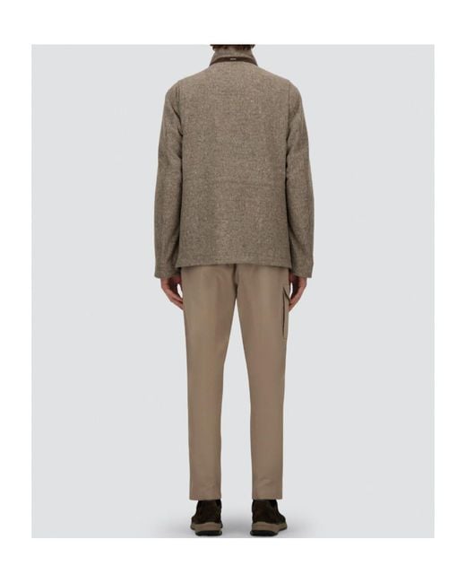 Herno Gray Resort Field Jacket for men