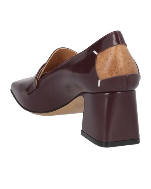 Maison Margiela Purple Glossy High Heels