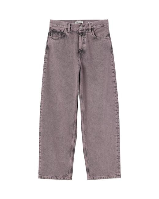 Carhartt Purple Washed-Cotton Jeans