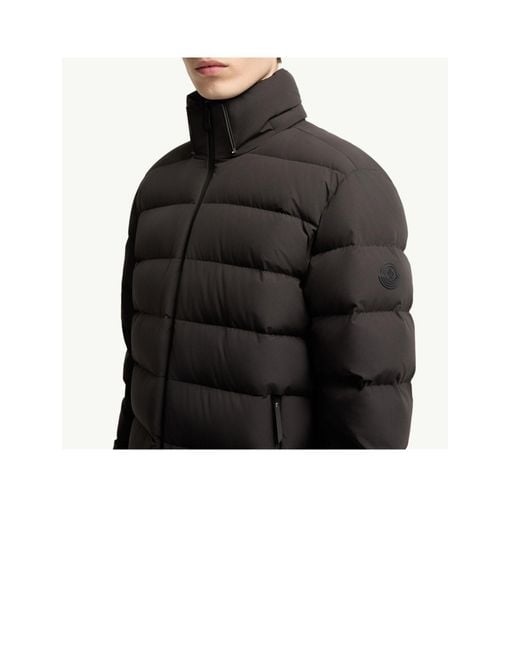 Moncler Black Arajoki Longue Saison Short Down Jacket for men