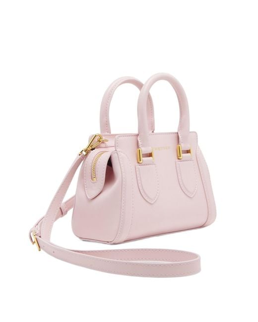McQueen Pink Birdee Mini Tote Bag