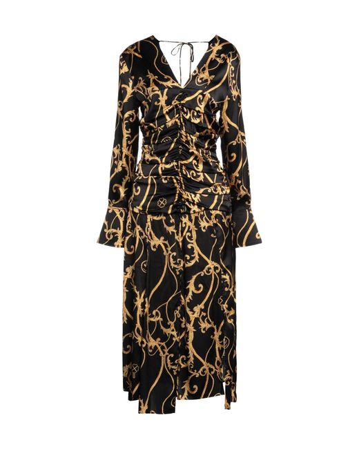 Ganni Black Midi Dresses