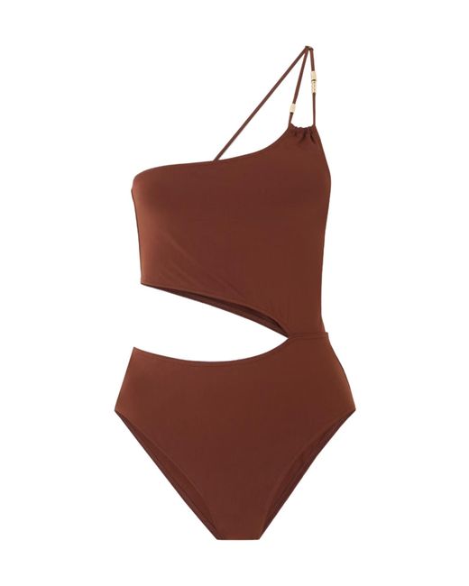 Eres Brown Écume Swimsuit