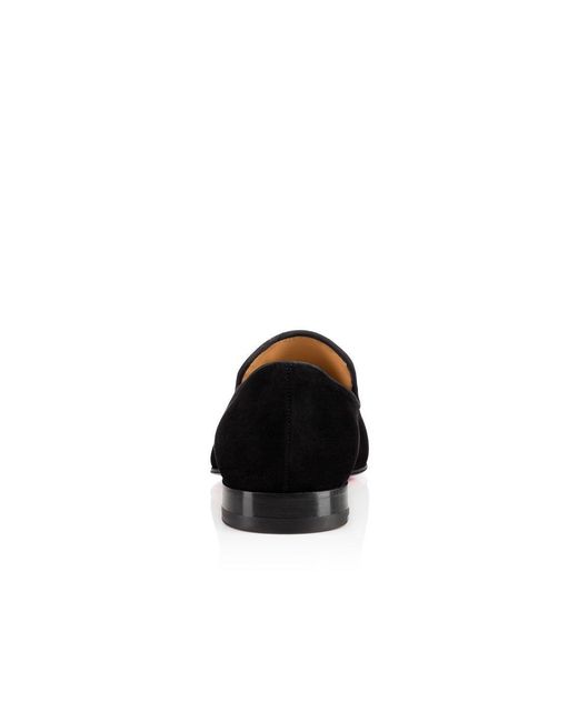 Christian Louboutin Black Dandelion Slip-On Loafers for men