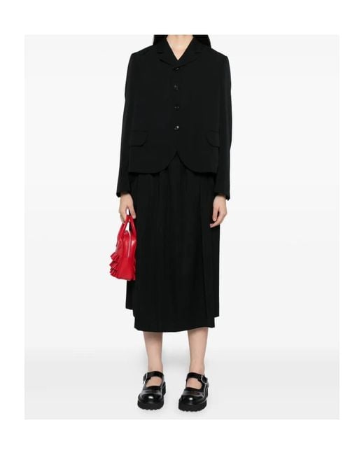 Comme des Garçons Black Wool Blazer